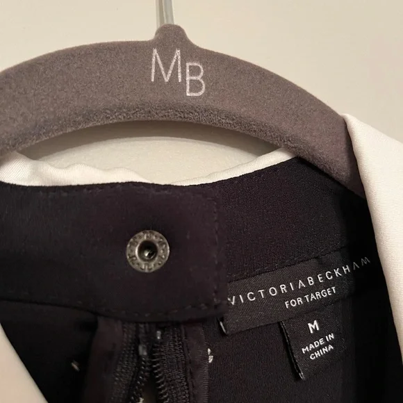 Victoria Beckham for Target Black Dress with White Accents - Picture 3 of 4